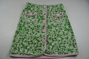 Vintage Lilly Pulitzer Skirt Size 12 Courdory Green & White - Picture 1 of 13