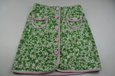 Vintage Lilly Pulitzer Skirt Size 12 Courdory Green & White - Image 1 of 4