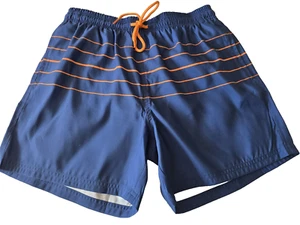 NEU Buffalo Herren Badeshorts Badehose Schwimmhose Bermuda Blau Größe XL - Bild 1 von 3