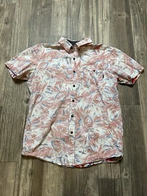 Rip Curl Shirt Men's Small Multicolor Button Up Short Sleeve Surfer Floral - Image 1 of 4