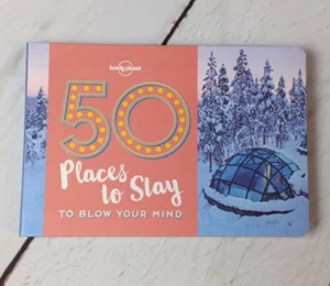 50 Places to Stay to Blow Your Mind Lonely Planet 2017 paperback - Foto 1 di 6
