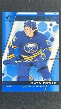 2022-23 SP Authentic Owen Power Future Watch Blue /399 #102 FTZY