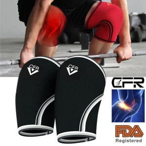 Weight lifting Knee Support Calf Brace Sleeve for CrossFit - Squats Protective - Picture 1 of 15