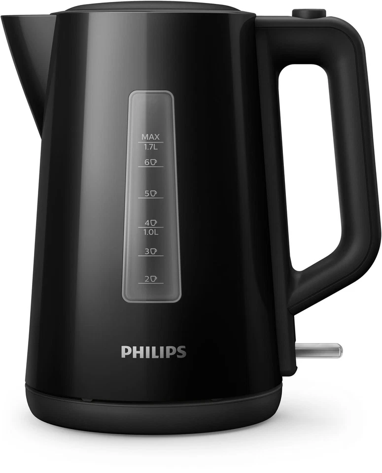 Philips Series 3000 HD9318/20 Wasserkocher aus Kunststoff, 2200W - Schwarz
