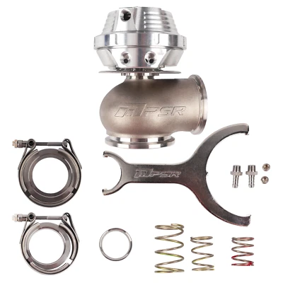 Pulsar Turbo New Generation 45mm Vband External Wastegate Silver Cover - Image 1 of 4