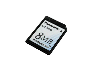 PANASONIC 8MB SD CARD FOR EARLY DIGITAL CAMERA CAMCORDER LSFT0198 - Image 1 of 4