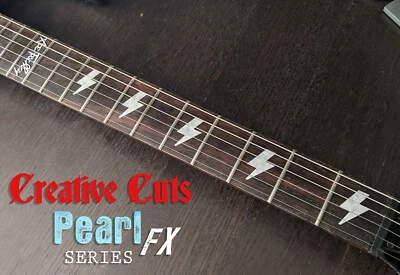 Ace Frehley Custom Shop Les Paul Lightning Bolt MOP Inlay Aufkleber Set 4 Gitarre  - Bild 1 von 4