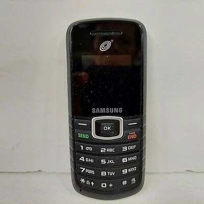 Samsung SGH T105G  Black TracFone Cellular Phone Dual Band GSM Message Color - Image 1 of 4