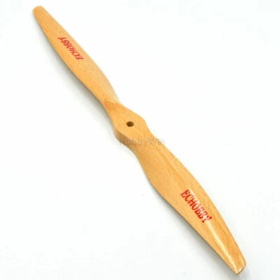 10x6 Electric Wooden Propeller 6mm Bore RC Model Plane Warbird Beech Wood Blades - Image 1 of 4