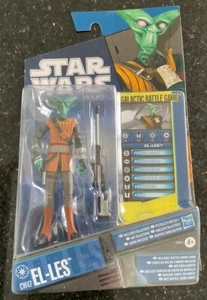Star Wars bounty hunter EL-LES The Clone Wars 3.75" Action Figure - Picture 1 of 15