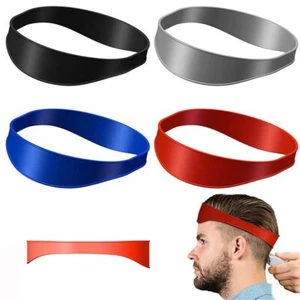 Silicone Haircut Guide-Curved Headband Neckline Shaving Template Stylin Tool 1PC - Picture 1 of 16