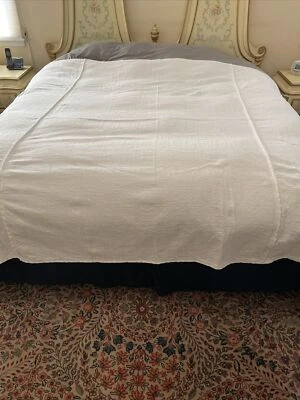 Natori Twin/Full Coverlet, 100% Cotton Foto 1 de 4