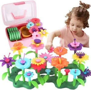 Blumengarten Bausteine Spielzeug Ziegel Set | General Jim's Toys - Bild 1 von 8