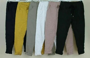 PARA LIMPIAR 50% DE DESCUENTO - PANTALÓN MÁGICO ELÁSTICO SUAVE INFORMAL PARA DAMA TALLA GRANDE Y REGULAR - Imagen 1 de 22