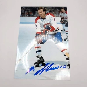 Guy Lafleur Autographed 4x6 Photo | Estate Sale Montreal Canadians HOF - Picture 1 of 2