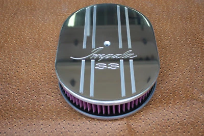 Filtro de aire ovalado Chevy Impala SS vintage Chevrolet 12 pulgadas Foto 1 de 4