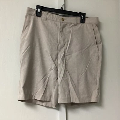 Pantalones Cortos Ben Hogan Para Hombre 34 Tostado Rendimiento Golf Chino Golfista Beige Tostado Bolsillos Foto 1 de 4