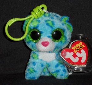 TY BEANIE BOOS - CLIP DE LLAVE LEONA the LEOPARD - COMO NUEVO con ETIQUETAS COMO NUEVO - Imagen 1 de 1