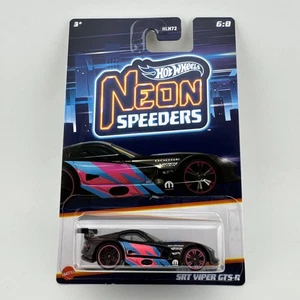 Hot Wheels 2023 HW Neon Speeders 6:8 schwarz Dodge SRT Viper GTS-R MOPAR - Bild 1 von 3