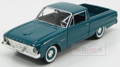 1:24 MOTORMAX Ford Usa Ranchero Pick-Up 1960 Turquoise MTM79321T - Immagine 1 di 2