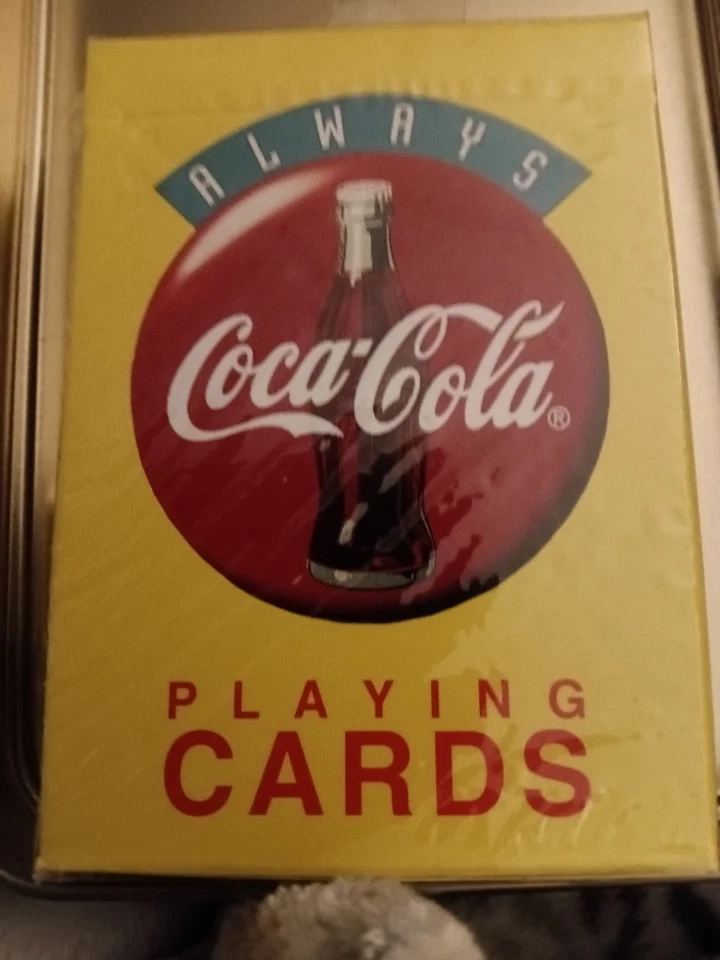 VTG 1990s Coca-Cola Playing Cards Always Coca-Cola Unopened  - Image 1 of 2