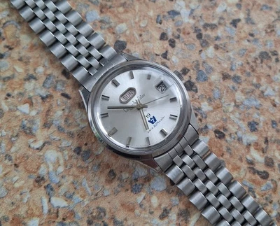 Vintage Citizen Jet AutoDater 19 Jewels Automatic Parawater febbraio 1966 - Immagine 1 di 4