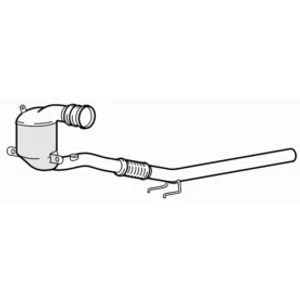 Approved Close Coupled Catalytic Converter for VW Golf CZDA/CZEA 1.4 (2014-2017) - Image 1 of 4
