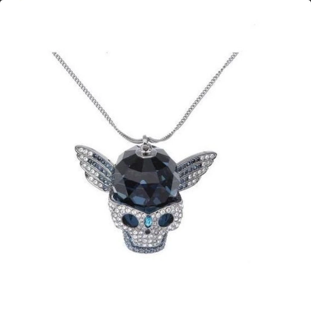 Swarovski Skeletons & Skulls Fashion Necklaces & Pendants for sale