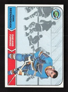 John Brenneman 1968-69 Topps #83 NHL Rookie Oakland Seals RC - Picture 1 of 2