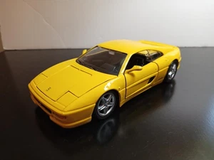 1/24 USED FERRARI F355 BERLINETTA  YELLOW MAISTO  NO BOX - Picture 1 of 8