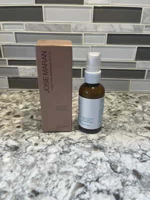 Josie Maran Argan Daily Moisturizer SPF 47 Sunboost ATB 2 oz NIB Exp 8/2025 - Image 1 of 2