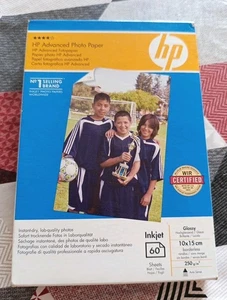 Set Di 3 - HP Advanced Photo 60 Fogli Carta Fotografica Inkjet Glossy 10x15 250g - Afbeelding 1 van 3