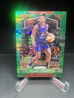 2020 PRIZM WNBA GREEN HYPER PRIZM BRIANN JANUARY d’/25 SUN - Image 1 of 2