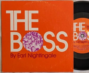 Earl Nightingale THE BOSS private press 33 RPM 7" motivational MAD MEN - Bild 1 von 5