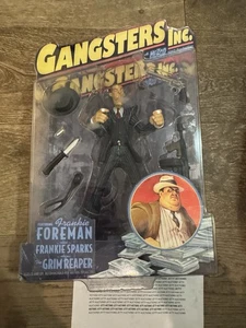 Mezco Toys GANGSTERS INC Frankie Foreman Sparks Sensenmann Neu Clamshell 2005 - Bild 1 von 16