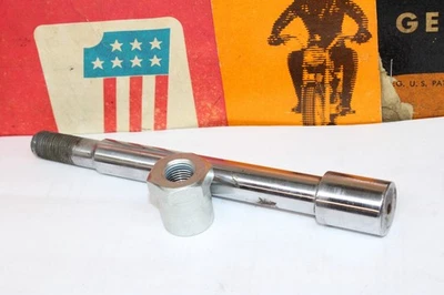 Eje de rueda delantera Harley K-Model KH y XLCH Sportster + tuerca 43871-52 y 43886-52 Foto 1 de 4