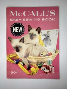Vintage 1960 McCalls Easy Sewing Book Patterns Embroidery & Fabric Illustrated - Picture 1 of 10