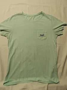 Vineyard Vines - Women's Graphic T-Shirt - Aqua - Short Sleeve - XS - EUC - Picture 1 of 3