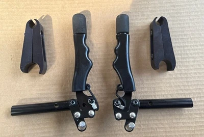 Manijas y soportes de rotura de bloqueo de empuje manual para silla de ruedas Quickie 5R Foto 1 de 4