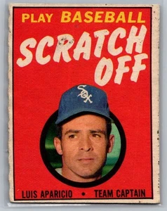 1970 Topps #NNO Luis Aparicio Scratch-Offs - Picture 1 of 2