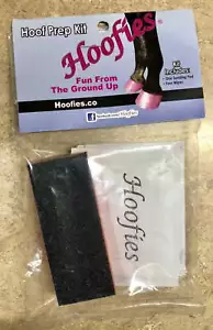 Neu! HOOFIES VORBEREITUNGSSET mit Schleifpad & (4) Tücher für Pferdeaufkleber Aufkleber - Bild 1 von 1