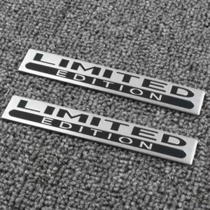 2pcs Limited Edition Silber Emblem Badge auto aufkleber car Sticker 3D Limited - Bild 1 von 7