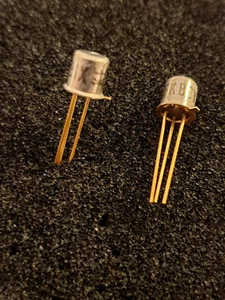 2 pc BCY78 Telefunken Silicon PNP transistor - TO18 - Gold leads - Picture 1 of 1