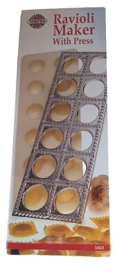 *NUEVO* Máquina de raviolis Norpro 1043 con prensa pasta masa molde herramienta hace 12 Foto 1 de 4