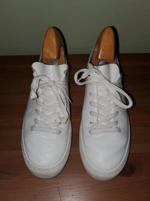 Sam Edelman Women's Sz 8M Shoes White Leather Fashion Low Top Trainer Sneaker  - Image 1 of 4