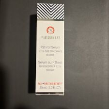 First Aid Beauty Fab Skin Lab Retinol Serum - 0.25% Concentrate 1.0 Oz. NEW BOX