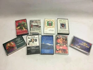CHRISTMAS CASSETTE TAPES X 6 Bing Crosby, Perry Como, Studio London Orchestra - Picture 1 of 12