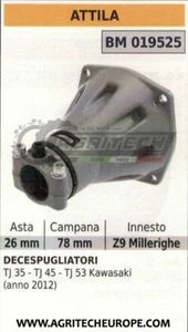 CAMPANA FRIZIONE COMPLETA DECESPUGLIATORE KAWASAKI TJ35 TJ45 ASTA ATTILA DA Ø26 - Picture 1 of 1