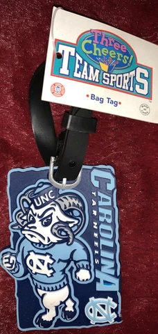 North Carolina Tar Heels Bag Tag Tag Luggage Tag Cover