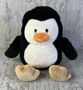 Oshkosh Penguin Plush Black White Orange Beak Feet 8" Stuffed Animal Lovey - Picture 1 of 7
